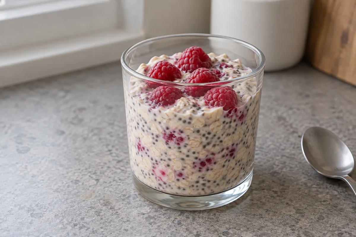 Himbeer-Chia-Frühstück